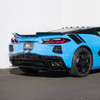 EOS Ducktail Low Rear Spoiler - Hydro-Dip Carbon - C8 Corvette (SPOILER-695-CFLK)