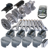 Eagle SBC 350 Competition Rotating Assembly 3.480in Stroke 5.700in Rods Forged Pistons .030 Overbore - 12001030