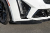 EOS Carbon Fiber Extended Front Splitter - Cadillac CT5-V Blackwing