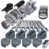 Eagle Chevy LT1 350 1Pc 3.875in Crank 6.000in H-Beam Stroker Rods 4.040in Pistons Rotating Assembly - 12113040