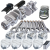 Eagle Chevy LT1 350 1Pc 3.750in Crank 6.000in H-Beam -18cc 4.060in Pistons Rotating Assembly - 12303L060