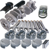 Eagle Chevy 400 3.750in Crank 6.000in H-Beam -16cc 4.125in Pistons Rotating Assembly - 12508000