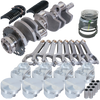 Eagle Chevy LS2 403ci Flat Top Piston 24 Tooth Reluctor 4in Strk 6.125in Rod Len Rotating Assembly - 128264030