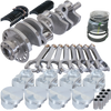 Eagle Chevrolet LS2/LQ9/LQ4 403-408 4340 Forged Rotating Assembly w/ Arias -3.1cc Pistons Kit - 128274030