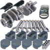 Eagle Chevy LS3 4.000in Crank 24 Tth Reluctor 6.125in H-Beam -14cc 4.075in Pistons Rotating Assembly - 129084075