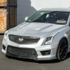 EOS OEM Track Package Front Splitter - Carbon Fiber - 16-19 ATS-V (FLIP-887-BKCF)