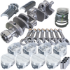 Eagle Chevy LT1350 1Pc 3.750in Crank 5.700in I-Beam Rods -10cc 4.030in Pistons Rotating Assembly - 13009L030