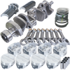 Eagle Chevy 350 1Pc 3.750in Int Balance Crank 5.700in I-Beam Rods 4.060in Pistons Rotating Assembly - 13013L060