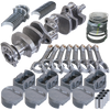 Eagle Chevy 350 3.750in Crank 6.000in I-Beam Rods -5cc Flat Top 4.040in Pistons Rotating Assembly - 13057040