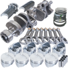 Eagle Chevy LT1350 1Pc 3.750in Crank 5.700in I-Beam Rods -7cc 4.040in Pistons Rotating Assembly - 13555L040