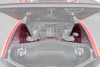 EOS Engine Bay Panel Cover 3 Piece Version - Red Carbon Fiber - C8 Corvette Coupe (EC-725-RDCF)