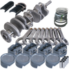 Eagle Chevy Big Block Rotating Assembly with 4.390in Bore 4.500in Stroke +38cc Dome - 15012030