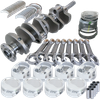 Eagle Ford FE 4.250in Crank 6.700in I-Beam Rods -17cc Inv Dome 4.280in Pistons Rotating Assembly - 158034280