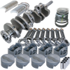 Eagle Ford FE 4.250in Crank 6.700in I-Beam Rods -7cc Flat Top 4.280in Pistons Rotating Assembly - 158044280