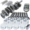 Eagle Ford FE 4.125in Crank 6.700in I-Beam Rods -7cc Flat Top 4.270in Pistons Rotating Assembly - 158124270