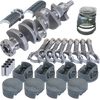 Eagle Ford 289/302 3.250in Crank 5.400in I-Beam Rods -6cc Flat Top 4.125in Pistons Rotating Assembly - 16006125