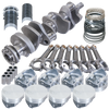 Eagle Chevy 454 4.250in Crank 6.385in I-Beam Rods -3cc Flat Top 4.250in Pistons Rotating Assembly - 18021000