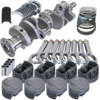 Eagle Chrysler 360 4.000in Crank 6.123in H-Beam -16cc 4.040in Pistons Rotating Assembly - 20102040