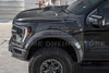 EOS Carbon Fiber Fender Flares - Front - 2021+ Gen 3 Ford Raptor (FF-846-BKCF-FRONT)