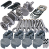 Eagle Chrysler RB 4.250in Crank 7.100in H-Beam -8cc Flat Top 4.375in Pistons Rotating Assembly - 21202055