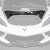 EOS Carbon Fiber Front Trunk Trim Kit - Upper - C8 Corvette (VENT-945-BKCF)
