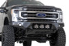 Addictive Desert Designs 17-20 Ford Super Duty Bomber Front Bumper w/ Mounts For 3 Baja Designs LP6s - F160014100103