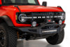 Addictive Desert Designs 2021+ Ford Bronco Rock Fighter Front Bumper - Hammer Black - F230181060103