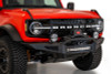 Addictive Desert Designs 2021+ Ford Bronco Rock Fighter Front Bumper - Hammer Black - F230181060103