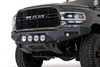 Addictive Desert Designs 19-21 Ram 2500/3500 Bomber Front Bumper (Rigid) - F560014110103