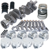 Eagle Chevy 454 1Pc 4.000in Crank 6.135in I-Beam Rods 18cc Dome 4.280in Pistons Rotating Assembly - 61322L030