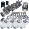 Eagle Chevy 454 1Pc 4.000in Crank 6.135in I-Beam Rods 38cc Dome 4.320in Pistons Rotating Assembly - 61325L070