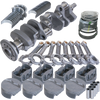 Eagle Chevy 350 3.750in Crank 6.000in I-Beam Rods -5cc Flat Top 4.060in Pistons Rotating Assembly - 62011060