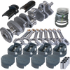 Eagle Chevy 350 3.750in Crank 6.000in I-Beam Rods 6cc Dome 4.060in Pistons Rotating Assembly - 62012060