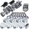 Eagle Chevy LT1 350 1Pc 3.750in Crank 5.700in I-Beam Rods -10cc 4.030in Pistons Rotating Assembly - 62013L030