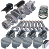 Eagle Chevy LT1 350 1Pc 3.480in Crank 5.700in I-Beam Rods -5cc 4.000in Pistons Rotating Assembly - 62101000
