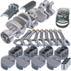 Eagle Chevy LT1 350 1Pc 3.750in Crank 6.000in I-Beam Rods -5cc 4.060in Pistons Rotating Assembly - 62111060