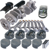 Eagle Chevy 400 3.750in Crank 6.000in I-Beam Rods 4cc Dome 4.155in Pistons Rotating Assembly - 62504030