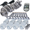 Eagle Chevy LS2 4.000in Crank 58 Tth Reluctor 6.125in I-Beam Rods 4.030in Pistons Rotating Assembly - 628274030