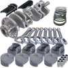 Eagle Chevy LS3 4.000in Crank 58 Tth Rlctor 6.125in I-Beam Rods 4.030in Pistons Rotating Assembly - 629464030