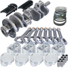 Eagle Chevy LS3 4.000in Crank 24 Tth Reluctor 6.125in I-Beam Rods 4.060in Pistons Rotating Assembly - 637324060