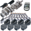 Eagle Ford 289/302 3.400in Crank 5.400in I-Beam Rods -6cc Flat Top 4.030in Pistons Rotating Assembly - 64003030