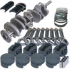Eagle Ford 460 4.500in Crank 6.700in I-Beam Rods -3cc Flat Top 4.440in Pistons Rotating Assembly - 65013080