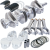 Eagle Nissan Sr20 91mm Billet Crank 5.365in H-Beam 7.3cc Dome 86.5mm Pistons Rotating Assembly - 85112865