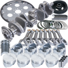 Eagle Chevy 350 3.750in Crank 5.700in I-Beam Rods -7cc Flat Top 4.060in Pistons Balanced Assembly - B13005E060