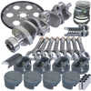 Eagle Chevy 350 1Pc 3.750in Crank 6.000in I-Beam Rod 4.040in Pistons 153 Tooth FP Balanced Assembly - B13052L04053