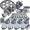 Eagle Chevy 305 1Pc 3.480in Crank 5.700in I-Beam Rods 3.776in Pistons 153 Tooth FP Balanced Assembly - B13101L04053