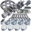 Eagle Chevy LT1350 1Pc 3.750in Crank 5.700in I-Beam 4.060in Pistons 153 Tooth FP Balanced Assembly - B13504L06053