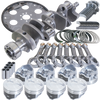 Eagle Chevy LT1350 1Pc 3.750in Crank 5.700in I-Beam 4.060in Pistons 153 Tooth FP Balanced Assembly - B13504L06053