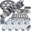 Eagle Chevy 350 1Pc 3.750in Crank 5.700in I-Beam Rods -10cc 4.030in Pistons Balanced Assembly - B13559L03068
