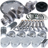 Eagle Ford 302 3.000in Crank 5.090in I-Beam Rod 4.040in Piston Damper/157 Tooth FP Balanced Assembly - B16002EA040